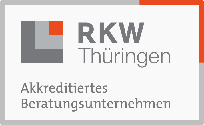 Siegel akkreditiertes Beratungsunternehmen RKW Thüringen